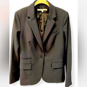 Veronica Beard Classic Navy Wool Dickey Blazer